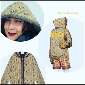 Gucci Disney Mickey Mouse Nylon Jacket new!